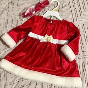 NWOT Red Velvet Baby Holiday Dress
